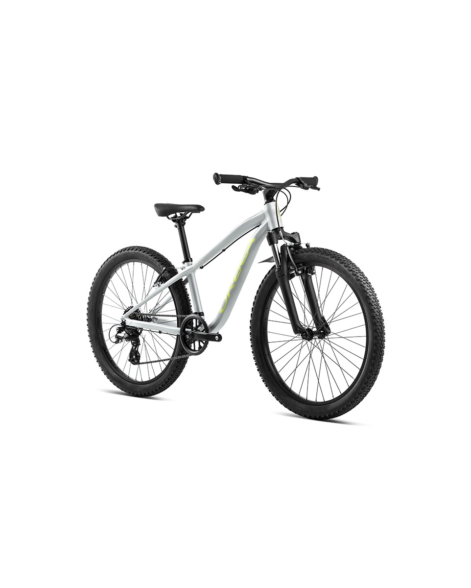 VTT Enfant MX 24 XC Argent/Citron vert