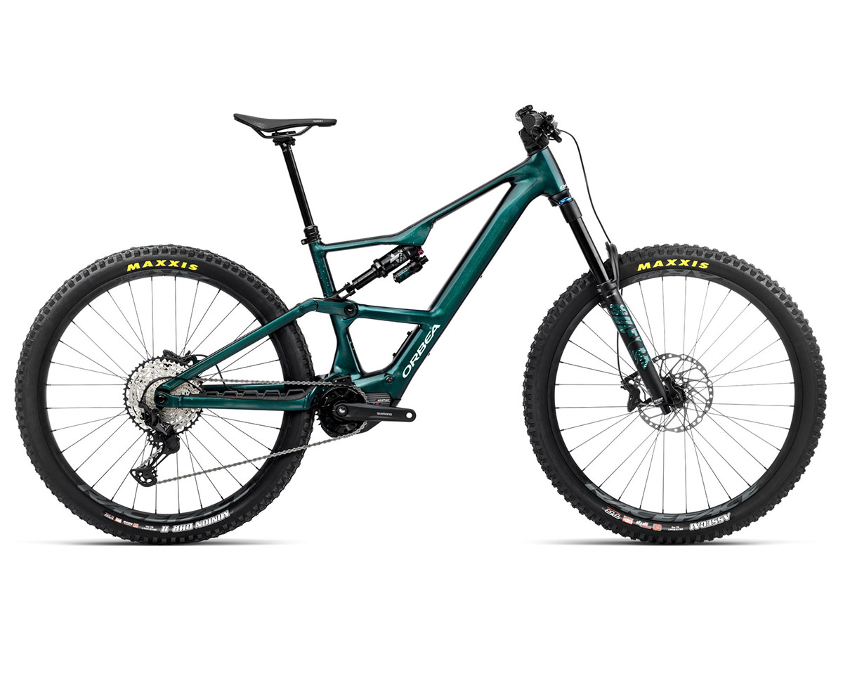 VTT électrique tout suspendu Unisexe RISE LT H10 20MPH Vert/Vert